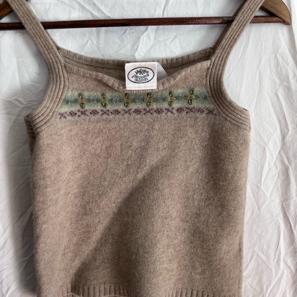 Laura Ashley Beige and Brown Patterned Cardigan Set - Picture 3 of 8